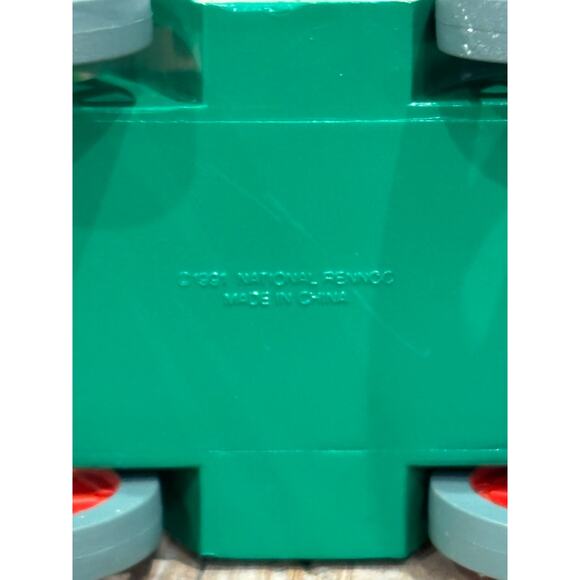 Vintage Rennoc Christmas Santa Lamp Ornaments Set of Three 90s - Picture 1 of 8